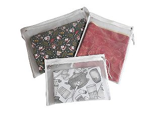 Envelope Organizador Em Organza