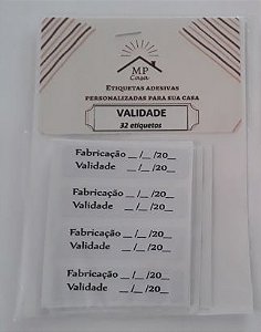 Etiquetas Adesivas Data De Validade Para Organização