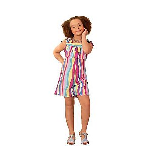 Macaquinho listras colors