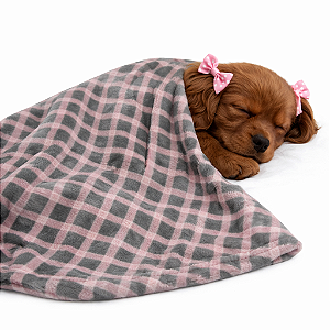 Manta para pet em Microfibra G (1,00m x 70cm)