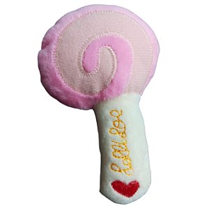 Brinquedo de Pelúcia para Pet (Com Apito) - Pirulito