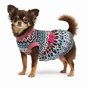 Vestido Pet em Malha G (Medidas na Descrição do Anúncio)