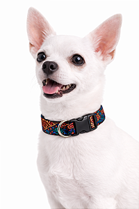 Coleira para Pet Ajustável (Para Cães de Pequeno e Médio Porte)