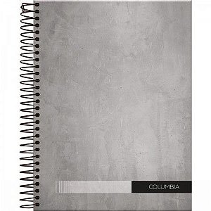 Caderno Capa Dura Colegial Columbia 177x240mm 80fls