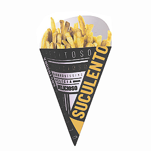 Embalagem Cone Para Fritas