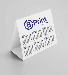 Calendário de Mesa Simples Personalizado