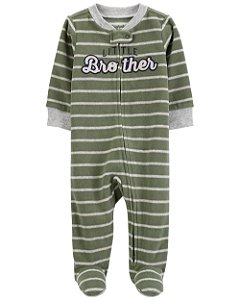 Macacão Carter's Fleece Little Brother