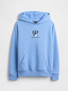 Moletom GAP Azul com Capuz e Bolso Mickey