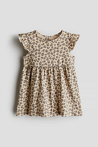 Vestido H&M Malha Oncinha