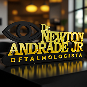 Placa Decorativa Profissão Oftalmologista