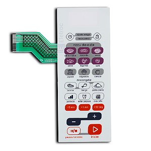 Membrana teclado microondas brastemp bms45