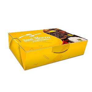 Caixa Box Marmita Style - Grande | Personalizada