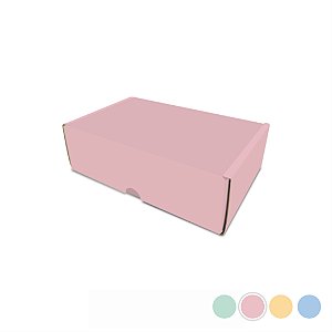 Caixa Correios E-commerce Empastada - Cor Candy Cor | 22,0 x 14,0 x 7,0 cm