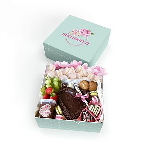 Caixa Multiuso Tampa e Fundo - 16,0 x 16,0 x 7,0 cm | Personalizado