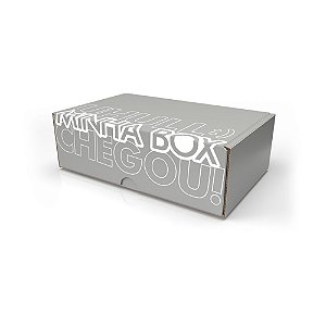 Caixa Correios E-commerce Empastada - Minha Box | 22,0 x 14,0 x 7,0 cm