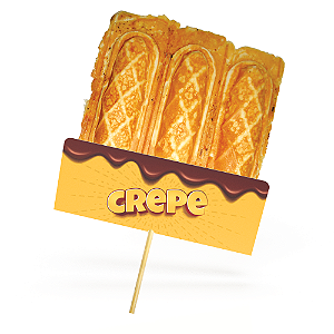 Embalagem para Crepe Suíço no Palito | Triplo