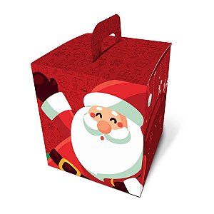 Embalagem para Panetone / Chocotone - Tradicional | Feliz Natal