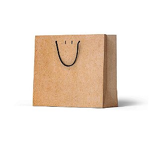 Sacola Kraft Lisa | 38,5 x 39,0 x 12,0 cm