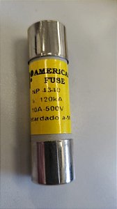 Fusível Cartucho Americanfuse 14x51mm 10A retardo a.M. NP4340