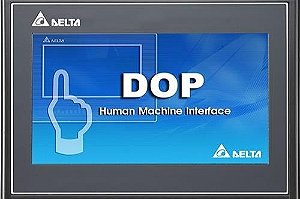 DOP-103WQ IHM Delta 4,3" TFT LCD Touch 480 x 272 pixels com Ethernet
