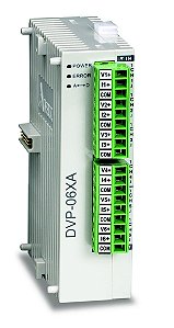 DVP06XA-S  Expansão Slim 4EA/2SA Delta
