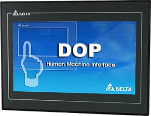 DOP-110CS IHM Delta 10,1" TFT LCD Touch 1024X600 pixels sem Ethernet