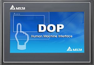 DOP-107DV IHM 7" TFT LCD Touch 800X400 Pixels com Ethernet Delta