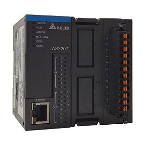 AS320T-B CLP com 8 entradas e 12 saídas a transistor NPN (sink) Delta