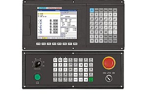 Painel Comando CNC Newker NEW1000MiCa-3 para Centros de Usinagem 3 eixos (expansível) com Gerenciamento de Ferramenta + Painel tipo B