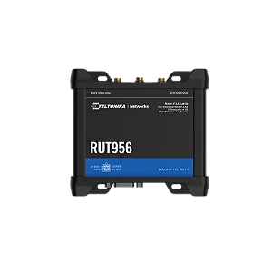 RUT956 Roteador Celular Industrial 4G WI-FI Access Point 4x Ethernet GPS RS232/485 Teltonika