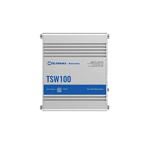 TSW100 Switch Industrial Não Gerenciável 5x Gigabit 4x POE Teltonika