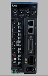 ASD-B3A-0421-M Servo Driver AC - Série B3A - 0,4KW - 220 Volts Monofásico - Com comunicação CANopen