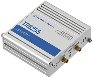 TRB255 Industrial M2M Gateway Celular DUAL SIM GPS RS232/485 & Portas E/S Teltonika