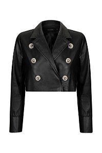 BLAZER CROPPED BOTÕES METAL