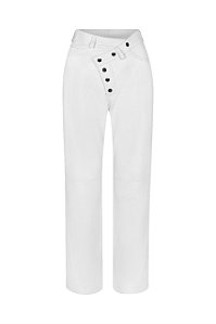 CALÇA WIDE LEG BOTÕES VISTA