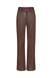 CALÇA WIDE LEG BICOLOR