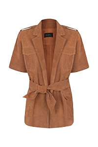 PARKA MANGA CURTA CAMURÇA