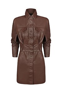 VESTIDO UTILITÁRIO MANGA LONGA