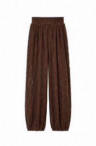 CALÇA BALLOON RENDA