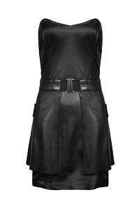 VESTIDO TOMARA QUE CAIA COM BARBATANA