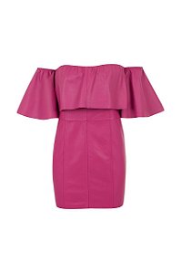 VESTIDO OMBRO A OMBRO BABADOS