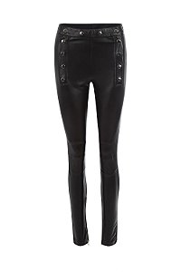CALÇA SKINNY BOTÕES CÓS
