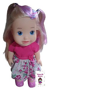 Vestido Coisas De Boneca P/ Boneca Baby Alive/My Little