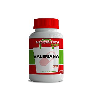 Valeriana 50mg - Medicamento Shop