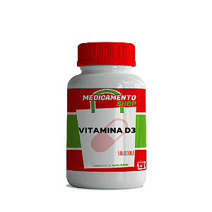 Vitamina D3 50.000UI 12 Cápsulas