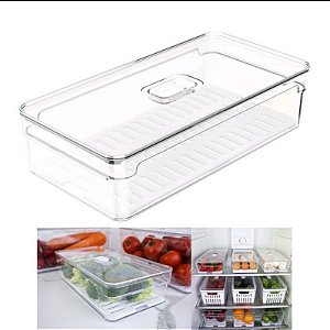 Organizador clear fresh con cesta 2,2 Litros – CasaChic