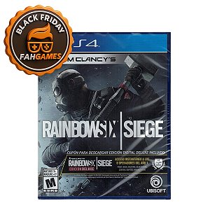 Jogo Tom Clancy's Rainbow Six Siege - PS4