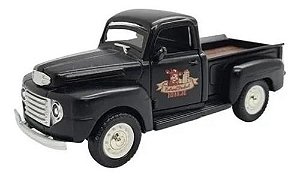 Miniatura Caminhonete Ford F1 Som E Luzes Escala 1/32 12cm