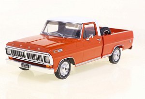 Ford F-100 1970 Laranja 1/24 California Classics