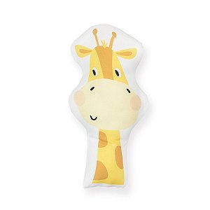Almofada Infantil Girafa Bochecha Salmão